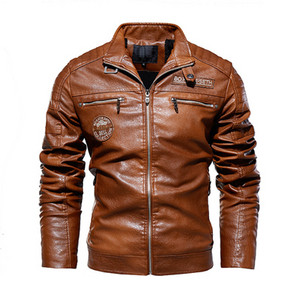 Maxulla Zimske muške PU jakne Modni muški hip hop motociklistički kožni kaputi Ležerni uski poslovni kožni kaput Muška odjeća