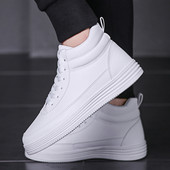 Nove muške cipele Zimske muške tenisice Ravne cipele Muška obuća za slobodno vrijeme Radna obuća za hodanje Bijela muška obuća Zimska muška obuća Vulkanizer