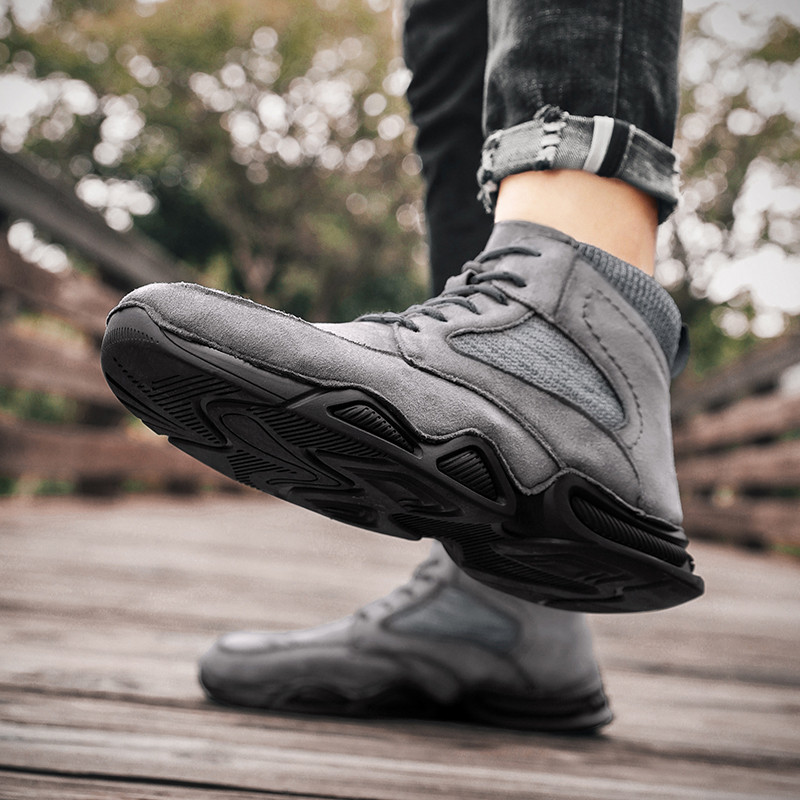 Cizme de iarnă pentru bărbați Blană caldă Cizme de zăpadă pentru bărbați din  Mocasini de pluș lucrați manual Pantofi noi Cizme de motocicletă pentru bărbați în aer liber