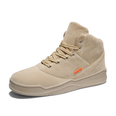 Moda 2019 Nouă Toamnă Iarnă Piele Păstrați Cald Cizme de gleznă pentru exterior Brand Bărbați Cizme de zăpadă Dimensiune mare Bărbați Pantofi casual mărimea 38-44