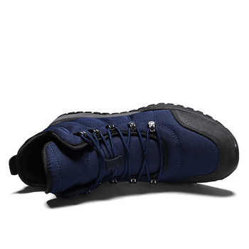 Φθινοπωρινές ανδρικές αδιάβροχες μπότες υψηλής ποιότητας Ανδρικές μπότες εξωτερικού χώρου Ανδρικές μπότες πεζοπορίας χειμερινές μπότες πεζοπορίας μόδας εργασίας Ανδρικά αθλητικά παπούτσια 38-48