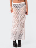 Νέα μόδα γυναικείες δαντέλες μίντι φούστες Ελαστικές μακριές φούστες με μονόχρωμη χαμηλή μέση μακριές φούστες Streetwear Καυτές εκπτώσεις