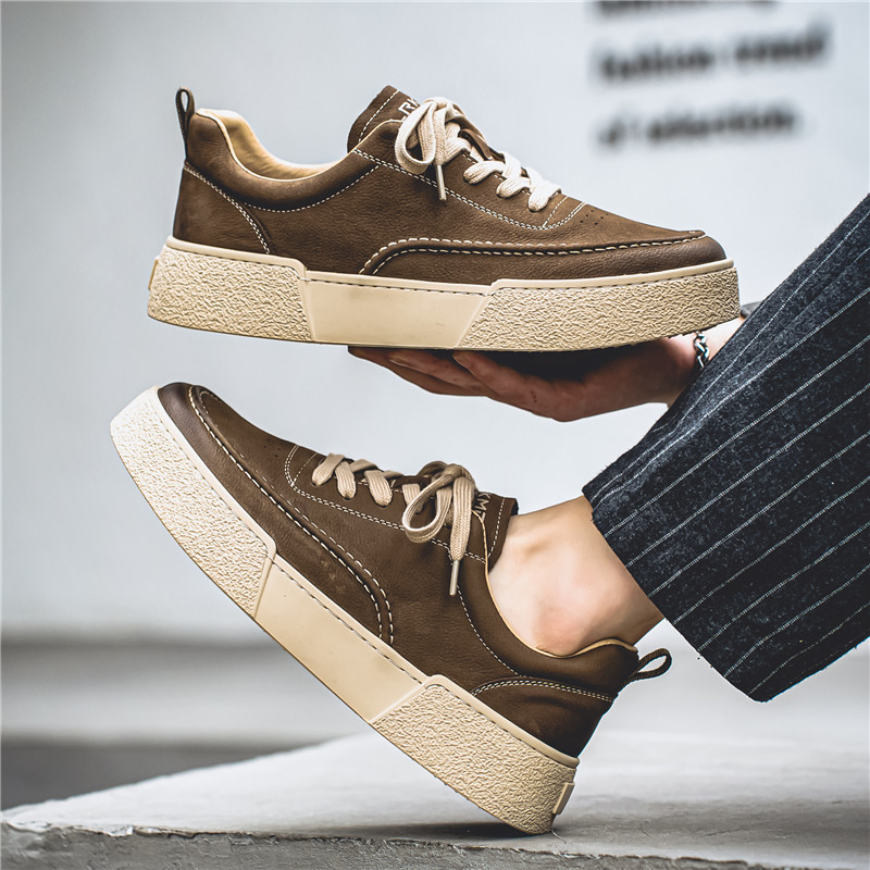 Pantofi pentru bărbați ocazional cu șireturi, pantofi comozi, respirabili, ușoare, rezistente la uzură, pantofi de mers pentru bărbați 2023 marimea plus 39-44