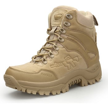 Ανδρικά στρατιωτικά παπούτσια Combat Ανδρικά μποτάκια Tactical Big Size 39-46 Army Boot Ανδρικά παπούτσια Work Safety Shoes Μπότες μοτοσυκλέτας