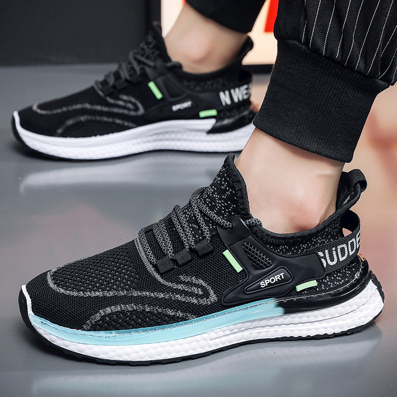 Baasploa lagane muške tenisice za trčanje 2023. Nove muške dizajnerske mrežaste ležerne tenisice na vezanje Muške tenisice za sportove na otvorenom