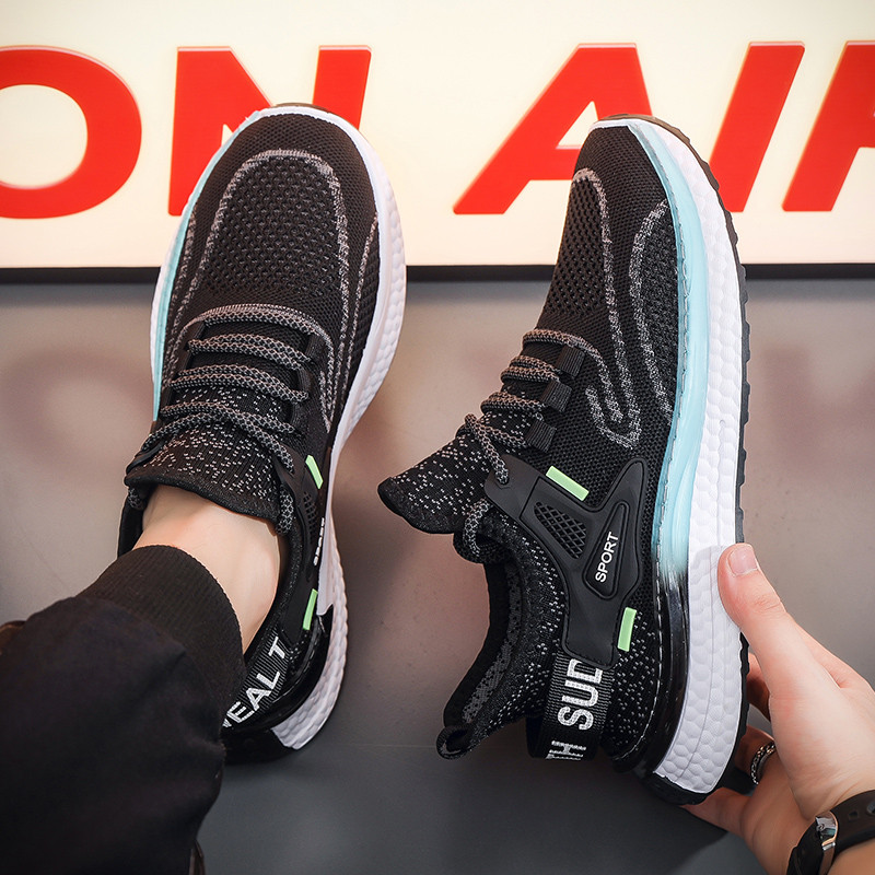 Baasploa lagane muške tenisice za trčanje 2023. Nove muške dizajnerske mrežaste ležerne tenisice na vezanje Muške tenisice za sportove na otvorenom