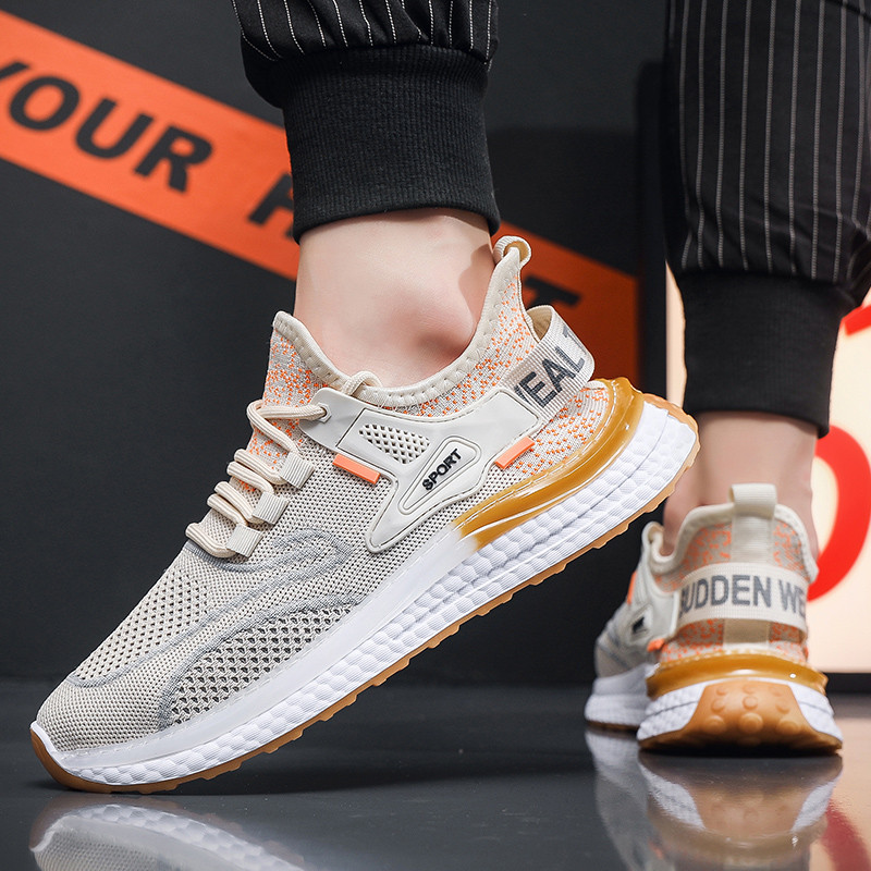 Baasploa lagane muške tenisice za trčanje 2023. Nove muške dizajnerske mrežaste ležerne tenisice na vezanje Muške tenisice za sportove na otvorenom