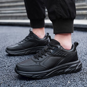 Pantofi de modă pentru bărbați Pantofi casual pentru bărbați, pantofi ușori, respirabili, pentru bărbați, Ourdoor Walk 2023, pantofi sport pentru bărbați negri, încălțăminte pentru bărbați