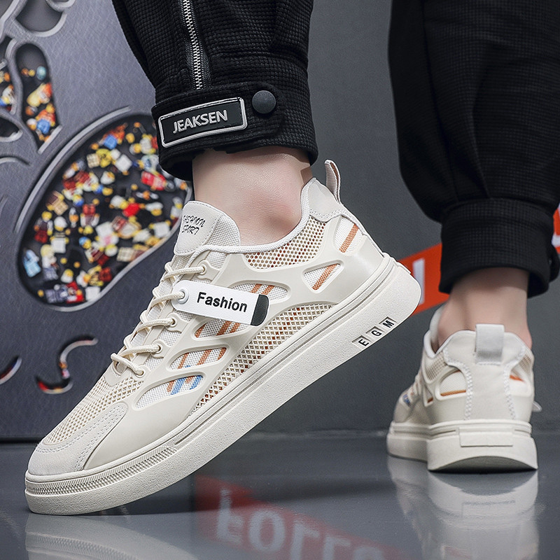 Proljetne i jesenske tenisice s ravnim dnom 2023. Muške ležerne protuklizne modne prozračne udobne svestrane muške cipele