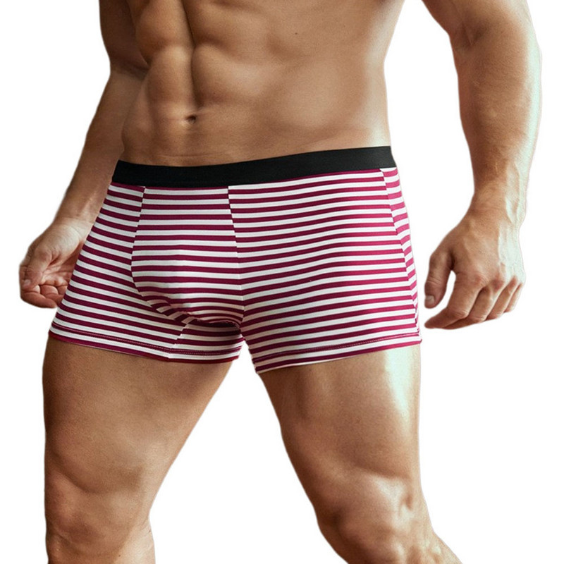 Ανδρικά φουσκωτά πουγκ Μπόξερ Σύντομα μπαούλα Μαλακά εσώρουχα Ανδρικά Stretch Μπόξερ σορτς Σέξι εσώρουχα Κυρτά σώβρακο πουγκί