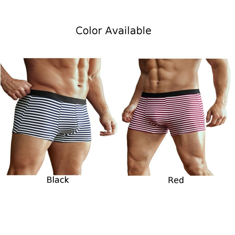 Ανδρικά φουσκωτά πουγκ Μπόξερ Σύντομα μπαούλα Μαλακά εσώρουχα Ανδρικά Stretch Μπόξερ σορτς Σέξι εσώρουχα Κυρτά σώβρακο πουγκί