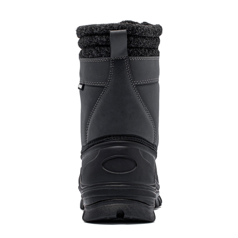 Nove muške zimske čizme za 2023. Visoke pamučne cipele Vodootporne neklizajuće kožne muške čizme za snijeg Tople cipele za planinarenje