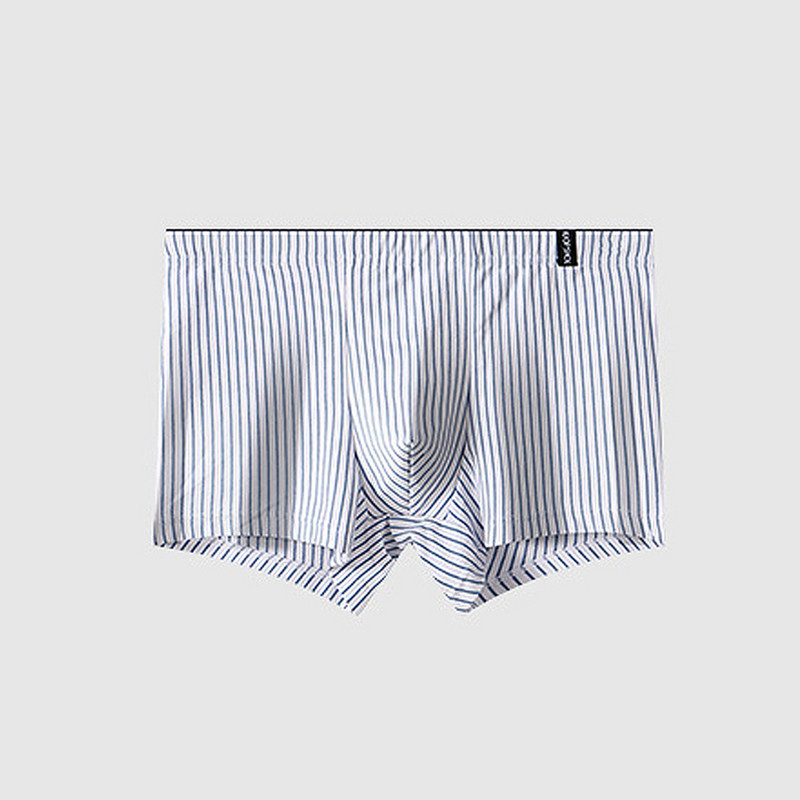 Bărbați, în dungi, husă convexă, chiloți, boxer sport, trunchi, pantaloni de somn, boxeri, slip, lenjerie de corp pentru bărbați stretch