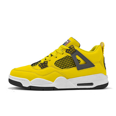 Ανδρικά παπούτσια σχεδιαστών πολυτελείας 2023 Yellow Air Cushion Αθλητικά γυναικεία παπούτσια Φθινοπωρινή πλατφόρμα Vulcanize Παπούτσια μπάσκετ Zapatos Hombre