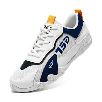 Pantofi bărbați de primăvară plasă cu șireturi ocazional modă anti-alunecare comod deodorant la modă 2023 pantofi vulcanizați pentru bărbați