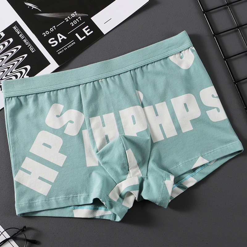 Lenjerie sexy pentru bărbați, chiloți respirabili, boxeri moi, chiloți cu talie joasă, pantaloni scurți, trunchi, scrotum, chiloți tineri pentru adolescenți