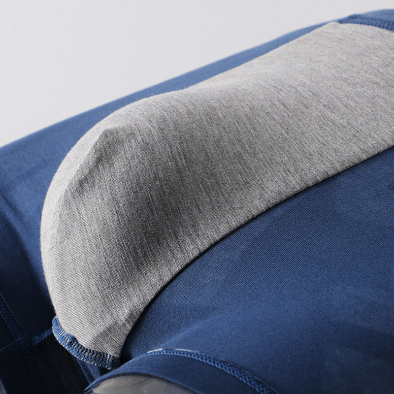 Lenjerie sexy pentru bărbați, chiloți respirabili, boxeri moi, chiloți cu talie joasă, pantaloni scurți, trunchi, scrotum, chiloți tineri pentru adolescenți