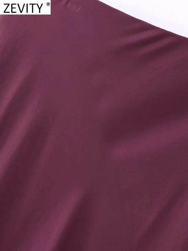 Zevity Moterų mada, vienspalvis, minkštas, minkštas, laisvas, plonas, ilgas sijonas Faldas Mujer, moteriškas, elegantiškas elastingas juosmuo Vestidos QUN5036