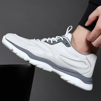 Мъжки обувки Ежедневни маратонки Мъжки дишащи мрежести спортни 2023 г. Нови пролетни тенис обувки Мъжки модни бели обувки Zapatos Para Mujeres