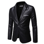 2023 Veste En Cuir PU Surdimensionnee Pour Homme Nouvelle Collection Automne/Ale Slim fit Fashion Casual δερμάτινο μπουφάν S-6XL