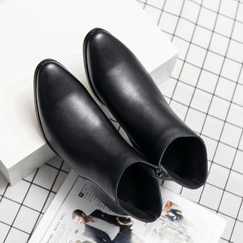 Ανδρικές μπότες Chelsea 2022, επώνυμα ρετρό δερμάτινες ανδρικές μπότες αστραγάλου Άνετα παπούτσια για άνδρες Μπότες μοτοκρός εξωτερικού χώρου Business Ανδρικά παπούτσια