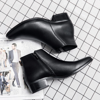 Ανδρικές μπότες Chelsea 2022, επώνυμα ρετρό δερμάτινες ανδρικές μπότες αστραγάλου Άνετα παπούτσια για άνδρες Μπότες μοτοκρός εξωτερικού χώρου Business Ανδρικά παπούτσια
