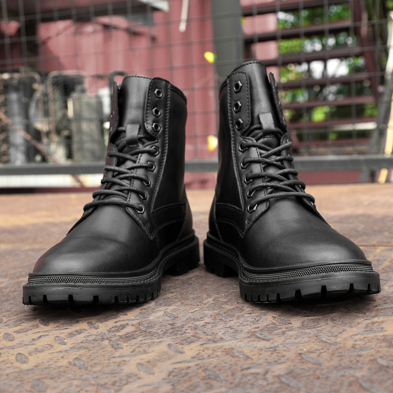 Luksuzni brend Muške čizme za motocross na otvorenom Cipele Derby modne muške retro kožne biciklističke cipele za gležnjeve Udobne vojne sjajne cipele