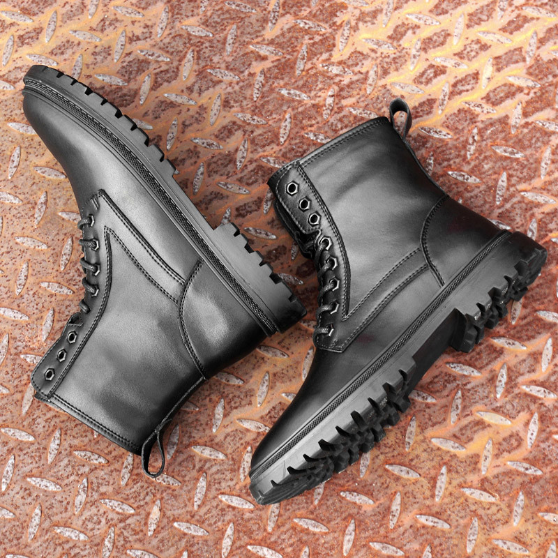 Luksuzni brend Muške čizme za motocross na otvorenom Cipele Derby modne muške retro kožne biciklističke cipele za gležnjeve Udobne vojne sjajne cipele