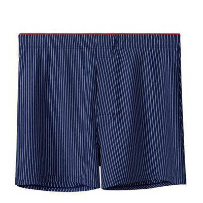 Slip boxer din bumbac sexy pentru bărbați Lenjerie elastică pentru acasă Pantaloni scurți Trunchi Chiloți Lenjerie confortabilă pentru bărbați Pantaloni de somn