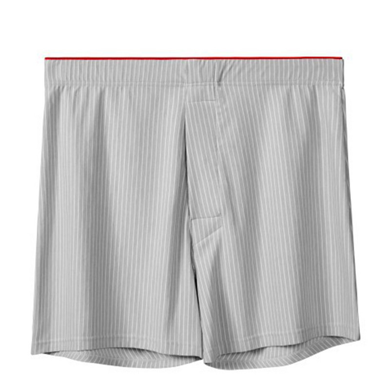 Slip boxer din bumbac sexy pentru bărbați Lenjerie elastică pentru acasă Pantaloni scurți Trunchi Chiloți Lenjerie confortabilă pentru bărbați Pantaloni de somn