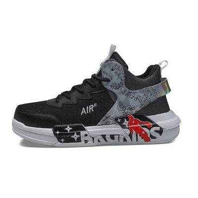 Tenisice Muške Proljetne Mrežaste cipele na vezanje Svestrane Neklizajuće Prozračne Udobne mekane potplate Sportske cipele Modne ležerne Nove muške cipele