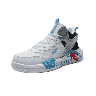 Tenisice Muške Proljetne Mrežaste cipele na vezanje Svestrane Neklizajuće Prozračne Udobne mekane potplate Sportske cipele Modne ležerne Nove muške cipele