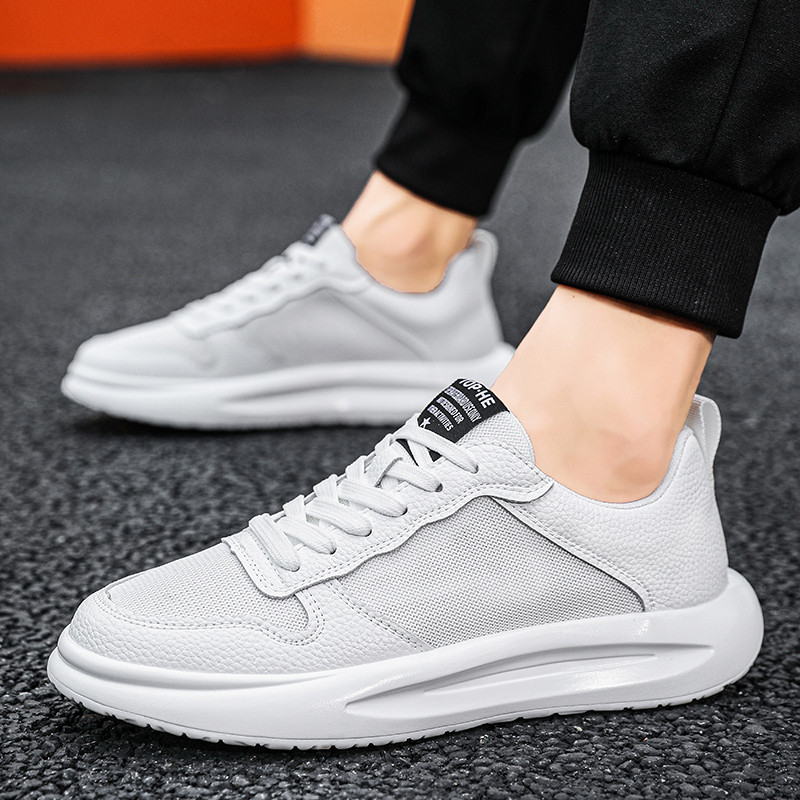 Pantofi casual pentru bărbați, cu șireturi de primăvară, la modă, în aer liber, anti-alunecare, deodorant, confortabili, respirabili, pantofi la modă pentru bărbați.