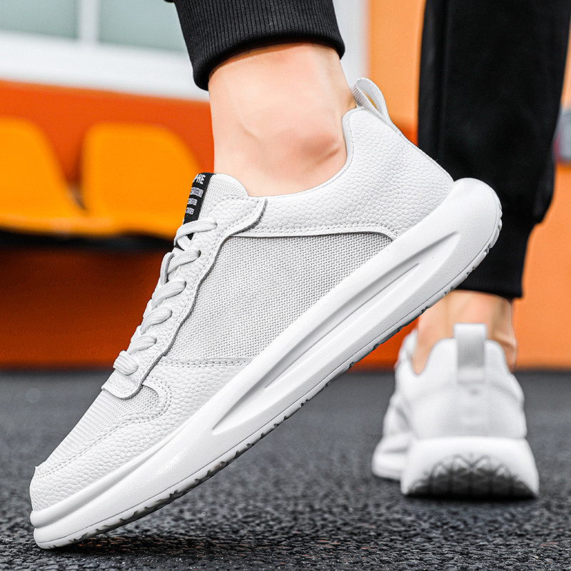 Pantofi casual pentru bărbați, cu șireturi de primăvară, la modă, în aer liber, anti-alunecare, deodorant, confortabili, respirabili, pantofi la modă pentru bărbați.