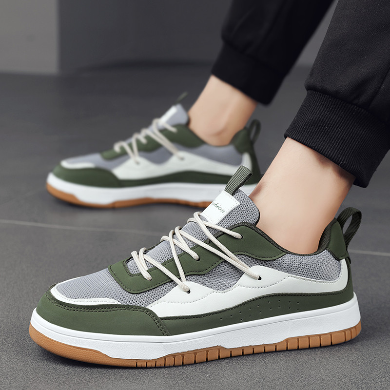 Bărbați Vulcaniza Pantofi din piele ocazional Adulti Toamna Nou 2023 Pantofi pentru bărbați Ieftin, ușor, cauciuc, respirabil, la modă cu șireturi