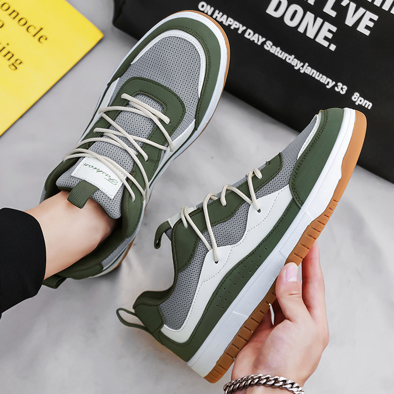 Bărbați Vulcaniza Pantofi din piele ocazional Adulti Toamna Nou 2023 Pantofi pentru bărbați Ieftin, ușor, cauciuc, respirabil, la modă cu șireturi