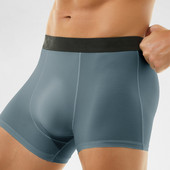 Bešavne muške ledeno svileno donje rublje Boksačice s izbočenim džepovima Seksi kratke hlače U konveksne vrećice Bokserice Rastezljive ravne bokserice