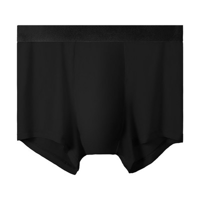 Bešavne muške ledeno svileno donje rublje Boksačice s izbočenim džepovima Seksi kratke hlače U konveksne vrećice Bokserice Rastezljive ravne bokserice