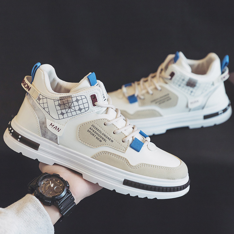 2023. Proljetne ravne plitke tenisice na vezanje Muške ležerne vanjske neklizajuće prozračne trendi univerzalne čvrste muške vulkanizirane cipele