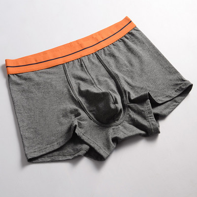 Muške bokserice Seksi donje rublje Pamučne ravne bokserice Prozračne bokserice koje upijaju vlagu Gaćice Konveksne gaćice na vrećicu