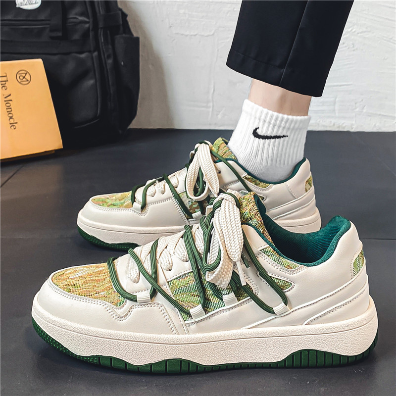 CYYTL Cipele za muškarce Ležerne kožne platforme Muške tenisice Ravne tenisice za trčanje na otvorenom Neklizajuće dizajnerske luksuzne studentske ljetne