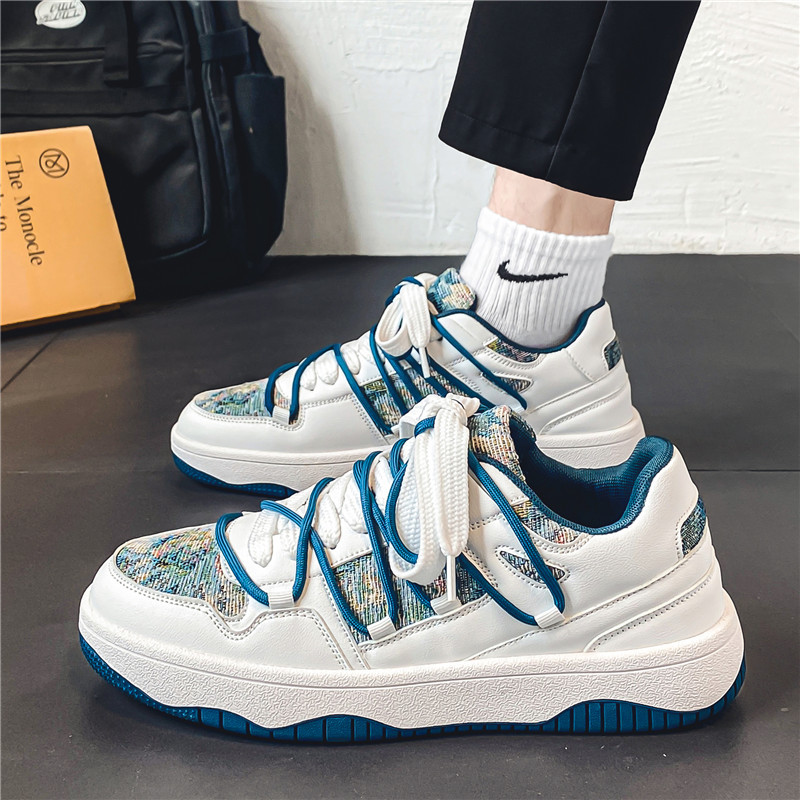 CYYTL Cipele za muškarce Ležerne kožne platforme Muške tenisice Ravne tenisice za trčanje na otvorenom Neklizajuće dizajnerske luksuzne studentske ljetne