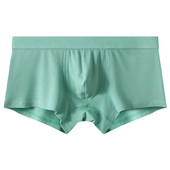 Lenjerie de corp modal pentru bărbați U Convex Husă mare Slip boxer Chiloți respirabili Trunchi Chiloți cu dungi Stretch Bărbați