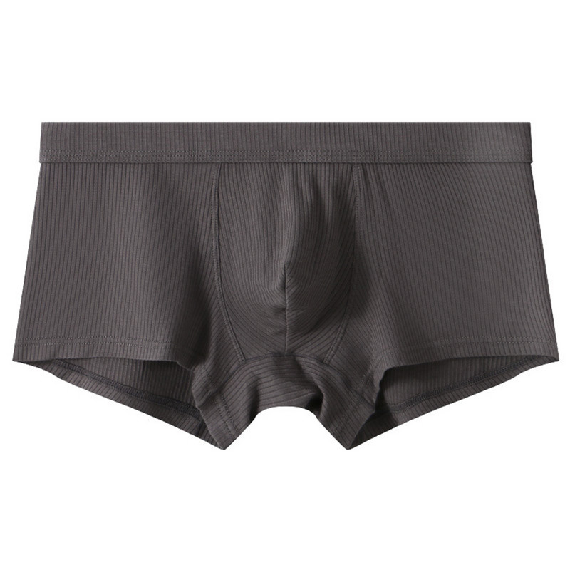 Lenjerie de corp modal pentru bărbați U Convex Husă mare Slip boxer Chiloți respirabili Trunchi Chiloți cu dungi Stretch Bărbați