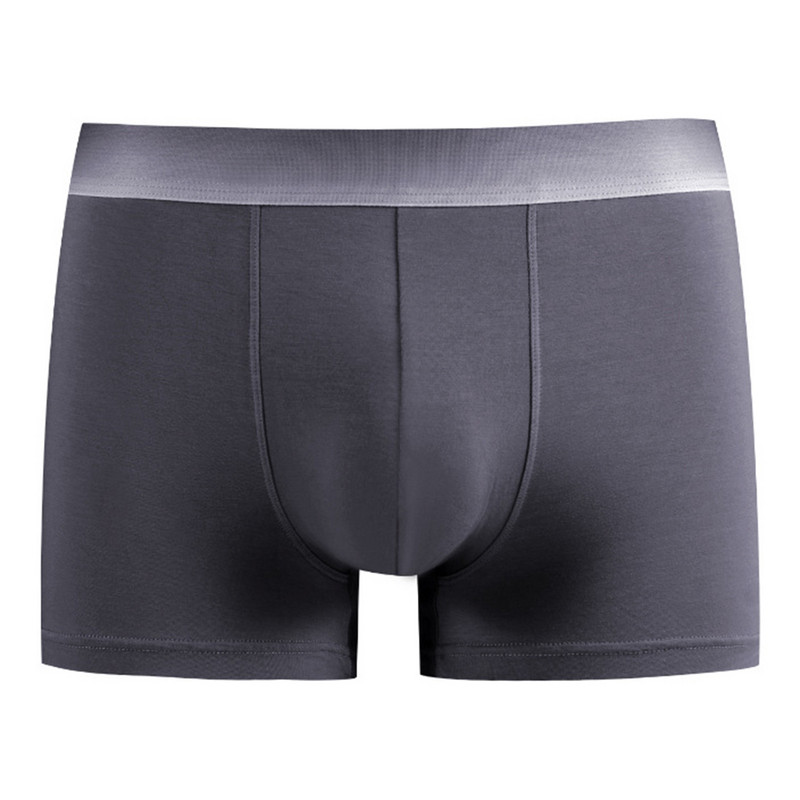 Vyriški besiūliai bokseriniai šortai Seksualūs Modaliniai U išgaubti maišeliai Apatiniai rūbai kvėpuojantys minkšti bokseriniai kelnaitės Elastinės kelnaitės miegui