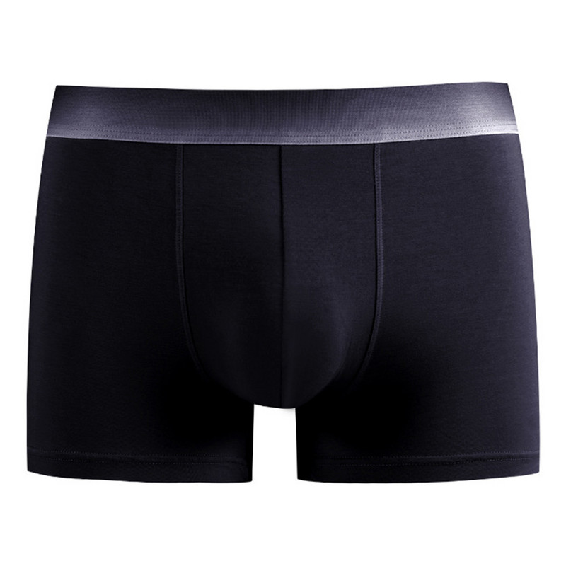 Vyriški besiūliai bokseriniai šortai Seksualūs Modaliniai U išgaubti maišeliai Apatiniai rūbai kvėpuojantys minkšti bokseriniai kelnaitės Elastinės kelnaitės miegui