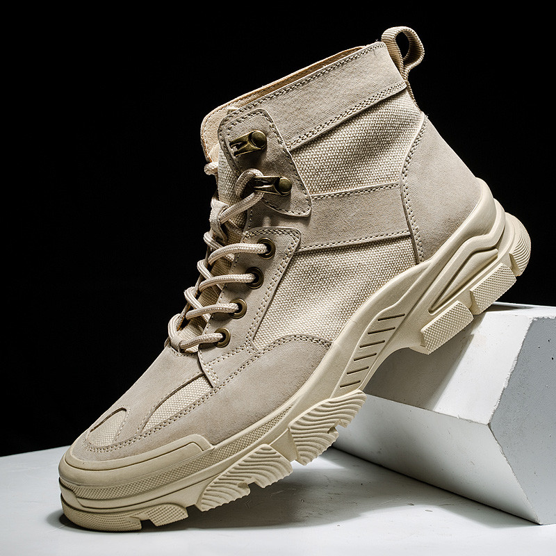 Cizme pentru bărbați 2022, personalitate la modă, în stil britanic, pantofi de pânză pentru bărbați, confort cald, instrumente de vârf, cizme de maree pentru bărbați, cizme de motocross