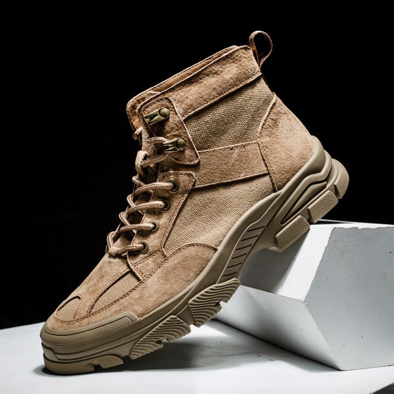 Cizme pentru bărbați 2022, personalitate la modă, în stil britanic, pantofi de pânză pentru bărbați, confort cald, instrumente de vârf, cizme de maree pentru bărbați, cizme de motocross
