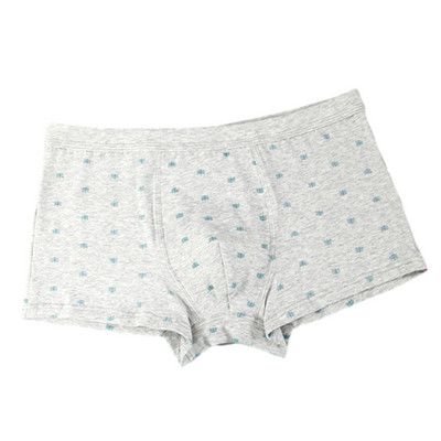 Ανδρικά καθημερινά φιλικά προς το δέρμα Μαλακά εσώρουχα Βαμβακερά σορτς μπόξερ Χαμηλής μέσης αναπνεύσιμα εσώρουχα U κυρτά εσώρουχα νεανικά εσώρουχα