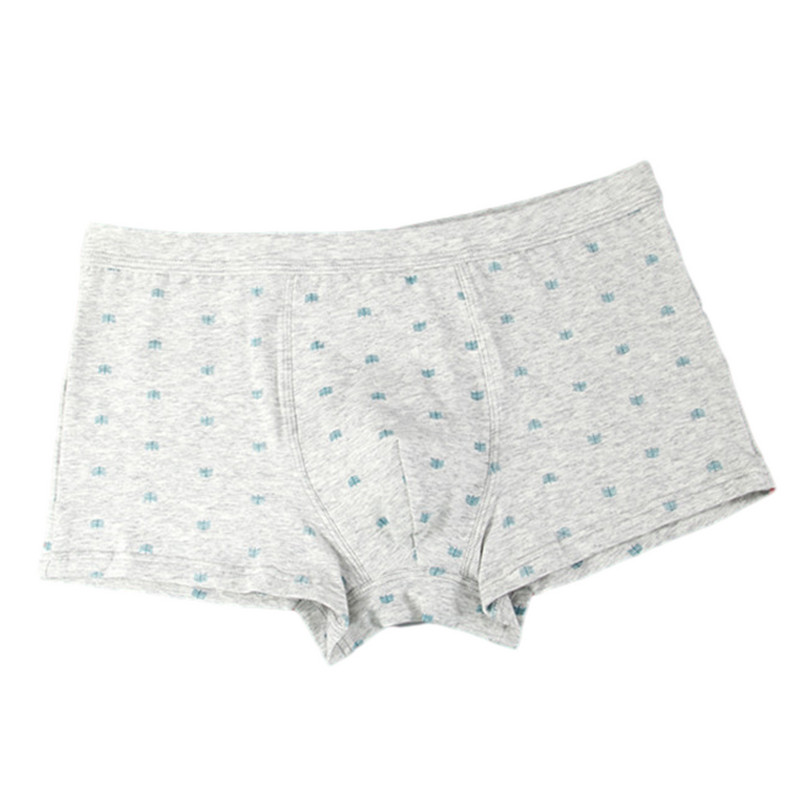 Ανδρικά καθημερινά φιλικά προς το δέρμα Μαλακά εσώρουχα Βαμβακερά σορτς μπόξερ Χαμηλής μέσης αναπνεύσιμα εσώρουχα U κυρτά εσώρουχα νεανικά εσώρουχα